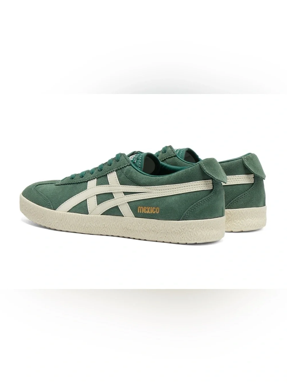 Onitsuka Tiger Women’s MEXICO 66 DELEGATION, Pine Green/Cream